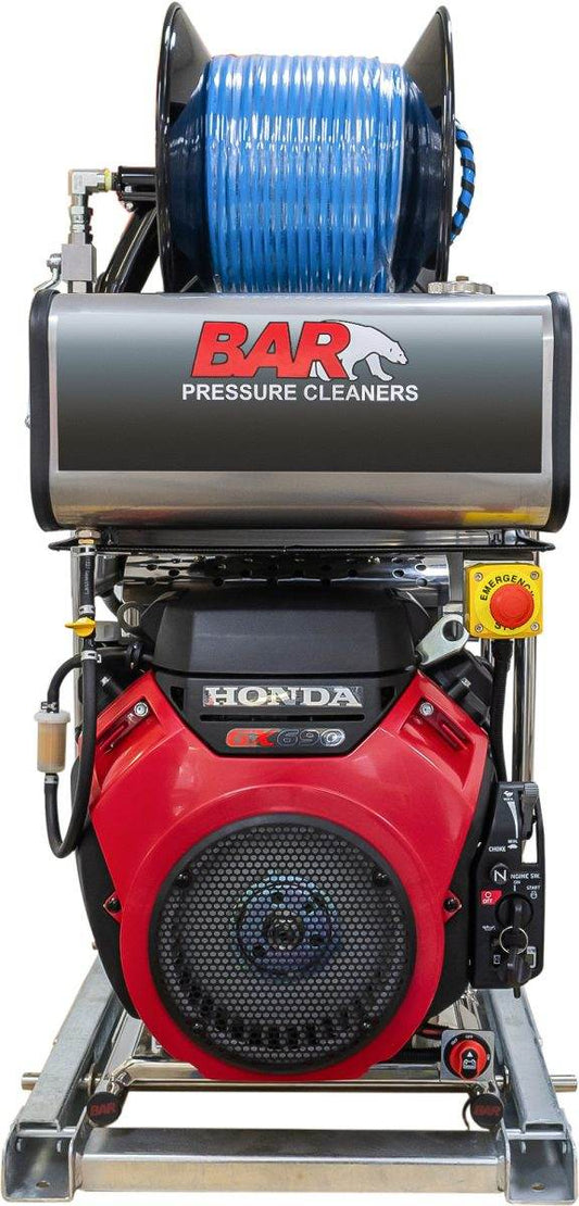 Honda Petrol Jetter Drain Cleaner Comet pump with Gearbox fits in UTE 5000psi 22LPM - Petrol Jetter Drain Cleaner - 9250.00 - Petrol Jetter Drain Cleaner