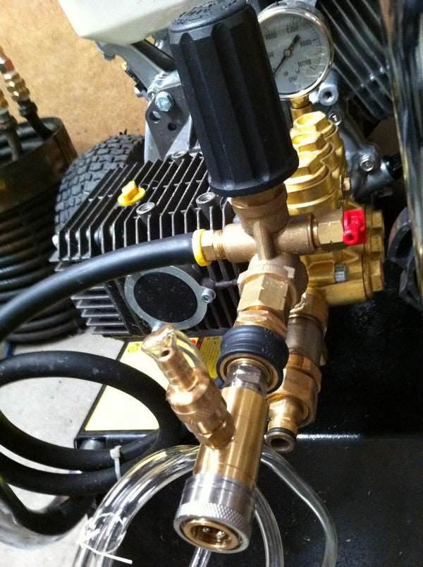 Chemical Injector Kit Low Pressure 3/8 Inch Quick Connector - Nozzles - 38.00 - Nozzles