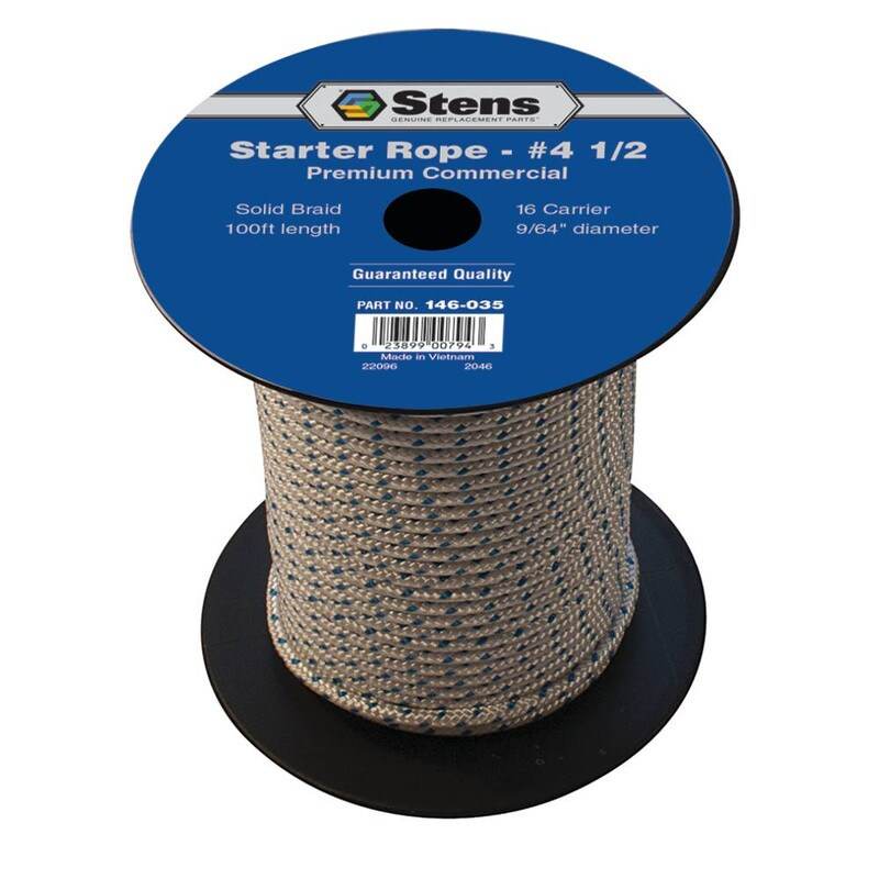 Genuine Stens Starter Rope 100ft 3.5mm Rode for Victa Mowers Chainsaw & Trimmers - Lawn Mower Starter Rope - 39.50 - Lawn Mower Starter Rope