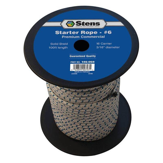 Genuine Stens Starter 100ft Rope Cord 4.8mm fits Mowers Chainsaws Trimmers - Lawn Mower Starter Rope - 39.50 - Lawn Mower Starter Rope