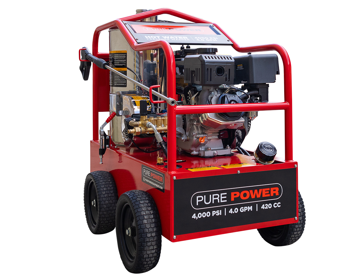 Canada Made Hot Pressure Cleaner 4000PSI Petrol Engine 15HP Electric Start