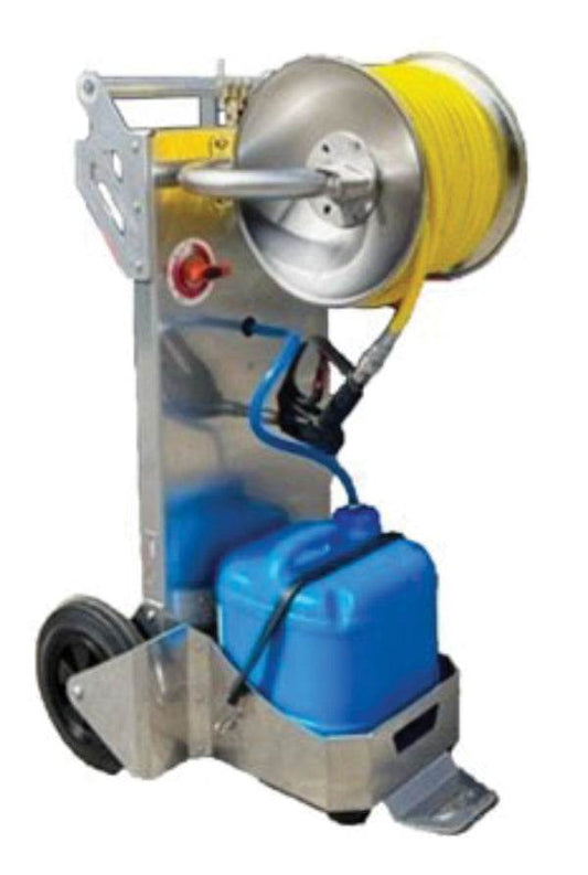 Softwash Systems Chemical Spray Trolley Hose Reel with 30m Hose - Downstream Injectors - 4850.00 - Downstream Injectors