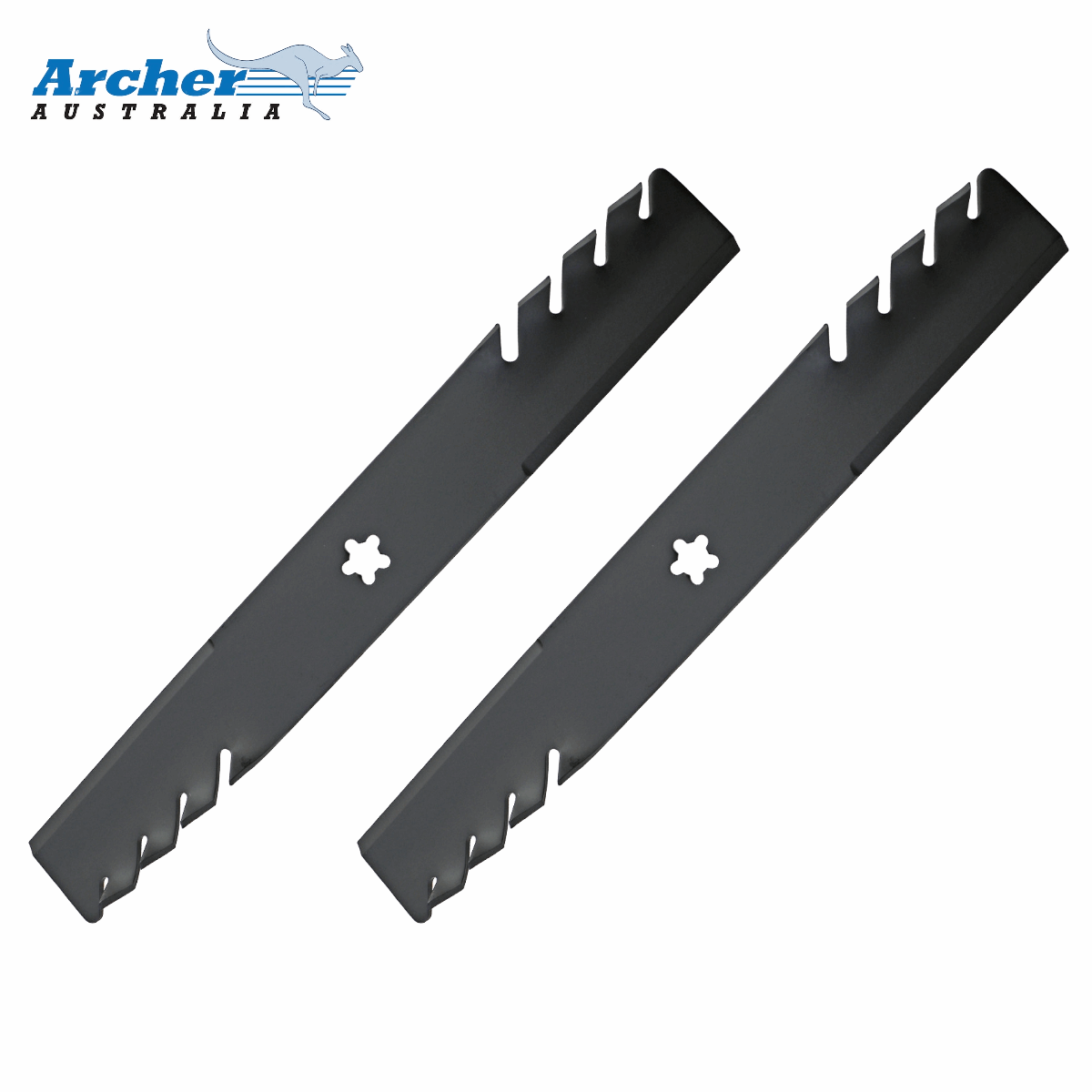 38" Toothed Blades Fit Husqvarna , Dixon , Mcculloch, Poulan Pro Yard Pro Mower - Parts bitz