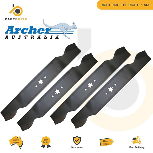 4 X 42" Blade Set for Selected Mtd Ride on Mower 742-04308 , 942-04308 - Parts bitz