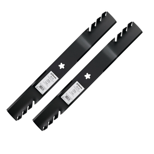 46" Toothed Blades for Husqvarna Craftsman Ride on Mowers 532 40 53 80 594892801 - Parts bitz