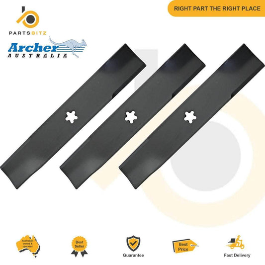6X 42" Blades for Husqvarna Ride on Mower YTH2242TD , EZ4217 , EZ4220 , FEZ4216 - Parts bitz