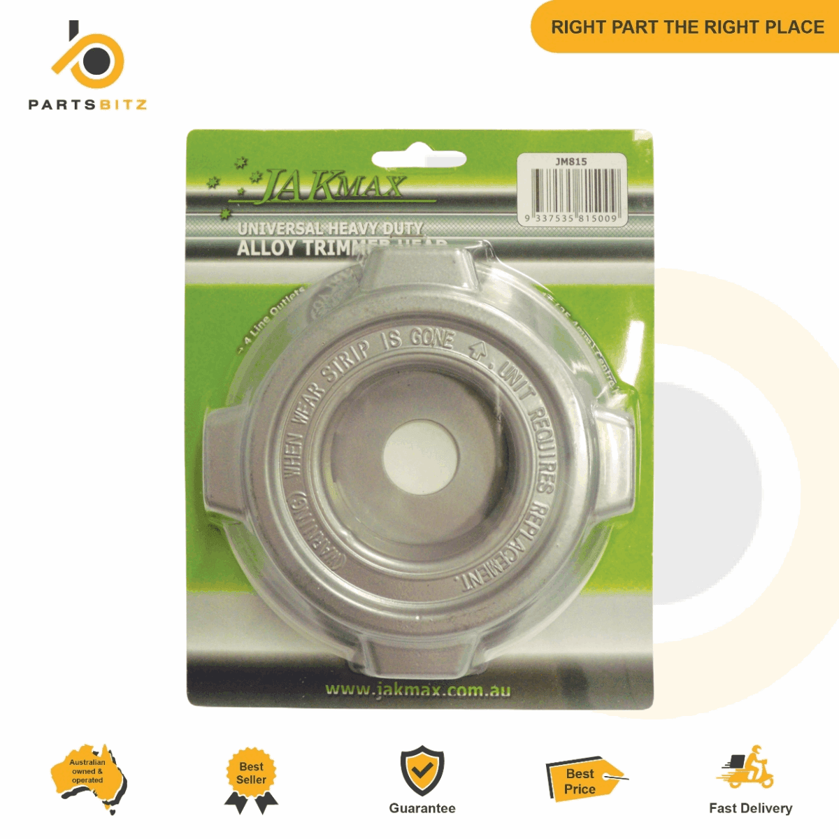 Alloy Head for Brushcutter Whipper Snipper Husqvarna Stihl Shindaiwa Tanaka - ALOY HEAD - 27.00 - ALOY HEAD