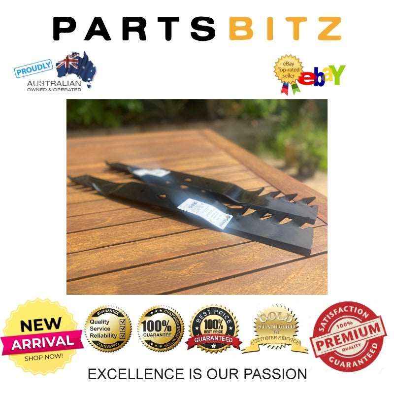 42" Toothed Predator Blades Fits John Deere GC22151 AM137333 GY20850 - Parts bitz
