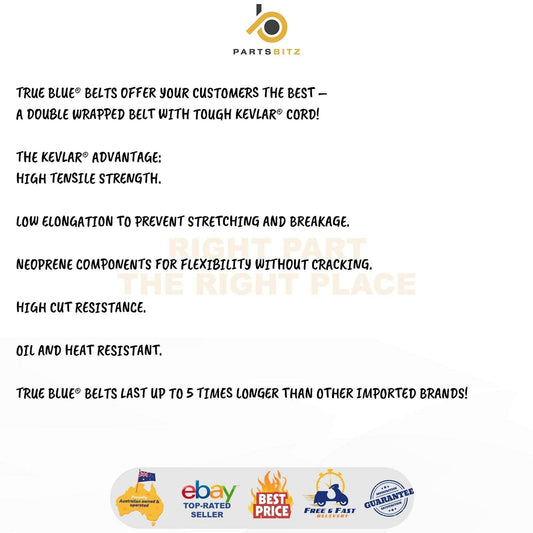 Blade Belt Suits Mcculloch Mowers 532429636 532 42 96 36 - Lawn Mower Belts - 50.25 - Lawn Mower Belts