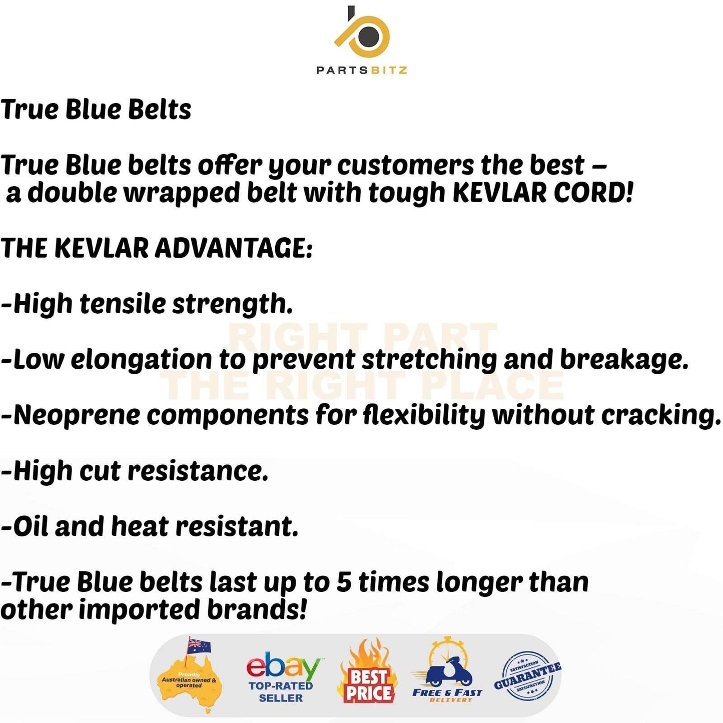 Belt Suits John Deere Mower M125218 M71817 M118790 1747938 GX10065 - Lawn Mower Belts - 51.50 - Lawn Mower Belts