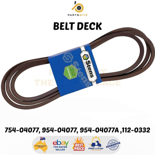 Belt Deck Suits Mtd , Cub Cadet , Toro 754-04077, 954-04077, 954-04077a ,112-0332 - Lawn Mower Belts - 65.50 - Lawn Mower Belts
