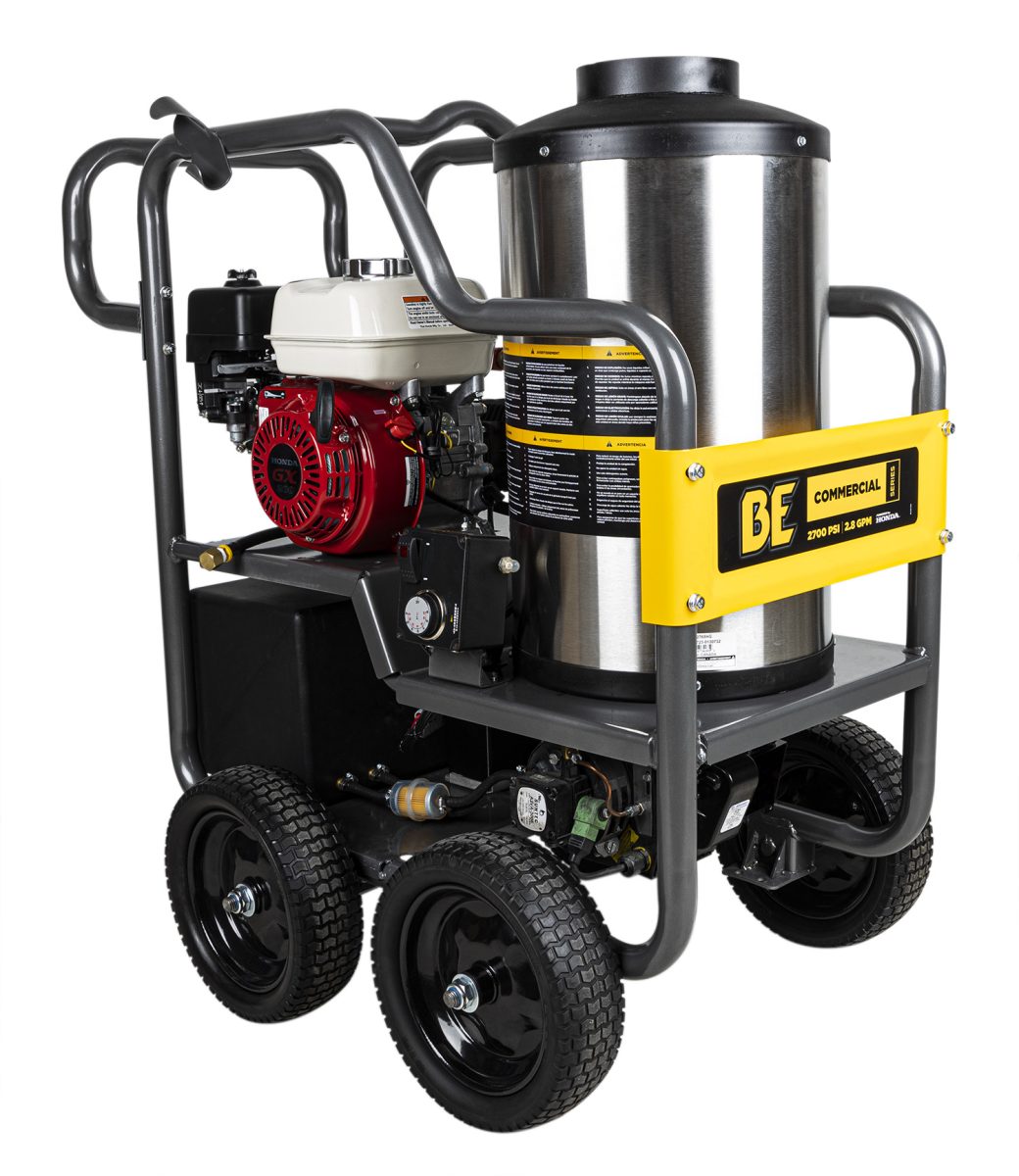 Hot Water Petrol Pressure Cleaner 2700 PSI, 10.6 L/min Honda / Comet pump