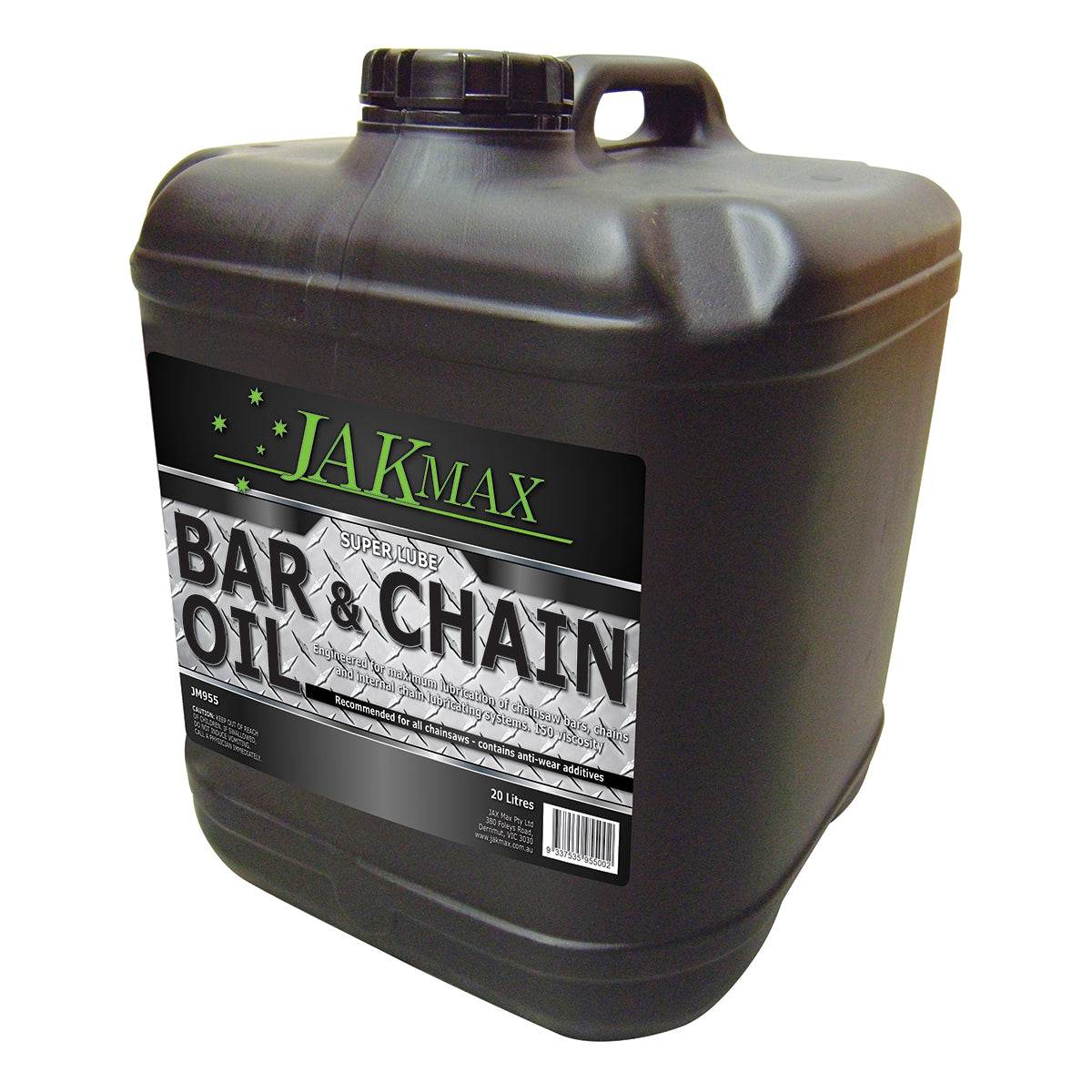 Genuine Jakmax Super Lube 20L Bar & Chain Oil heavy–ISO150 - OIL - 160.50 - OIL