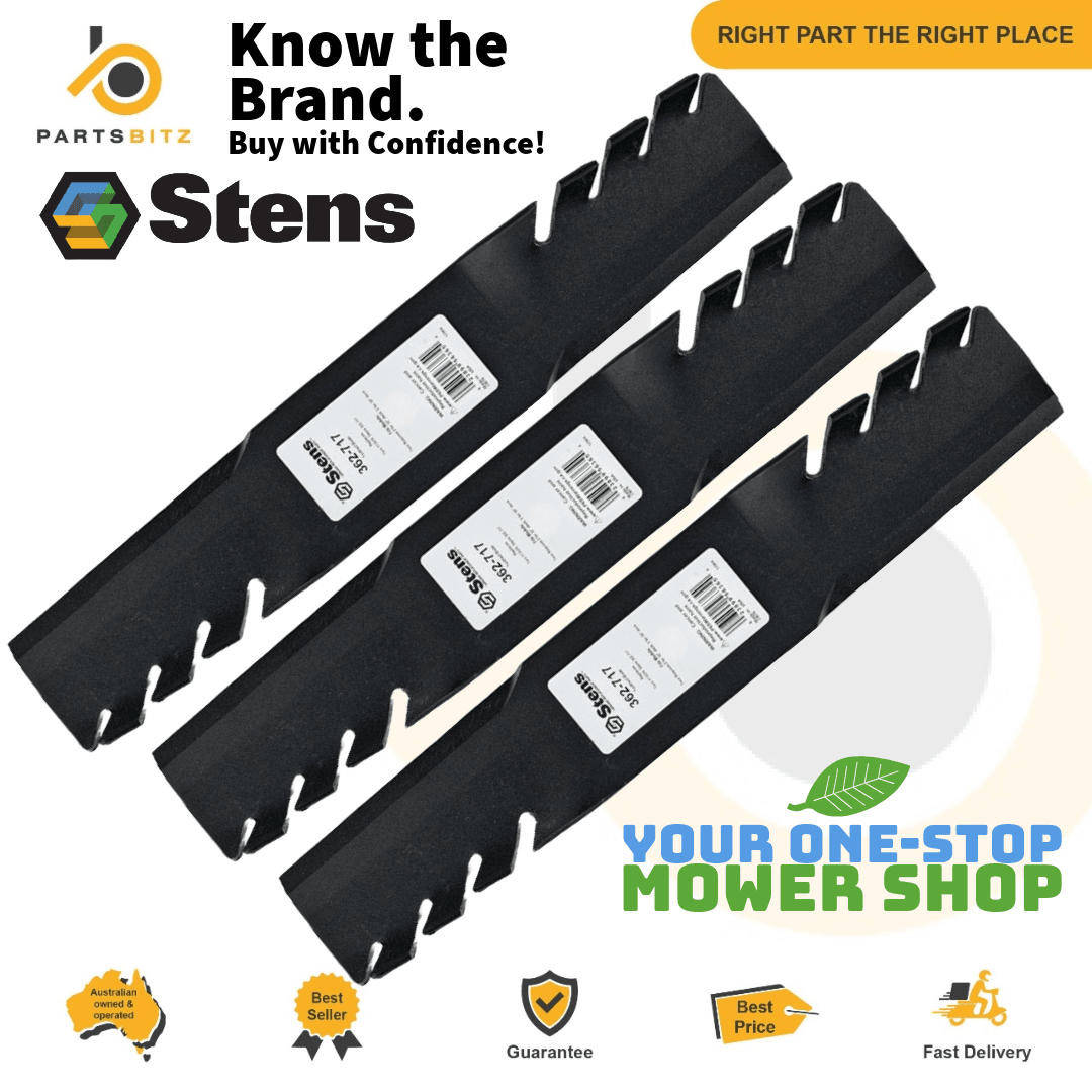 X Toothed Mulching Blade Mower for Dixon Gravely ,Toro 50 Inch