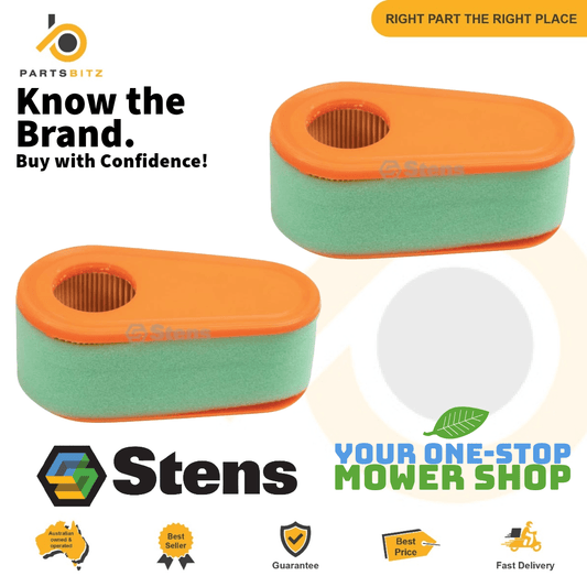 2 X Air & Pre Filter suits Selected Briggs DOV Motors 750 775 111P02 795066 - AIR FILTER - 30.50 - AIR FILTER