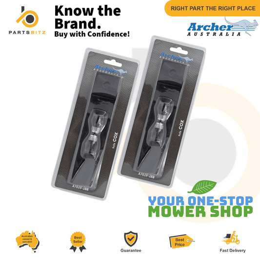 4 X Blades Bolt Sets for 32 Inch Cox Lawnboss Orion Xl Nova Mower SKIT55 - Lawn Mower Blades - 33.00 - Lawn Mower Blades