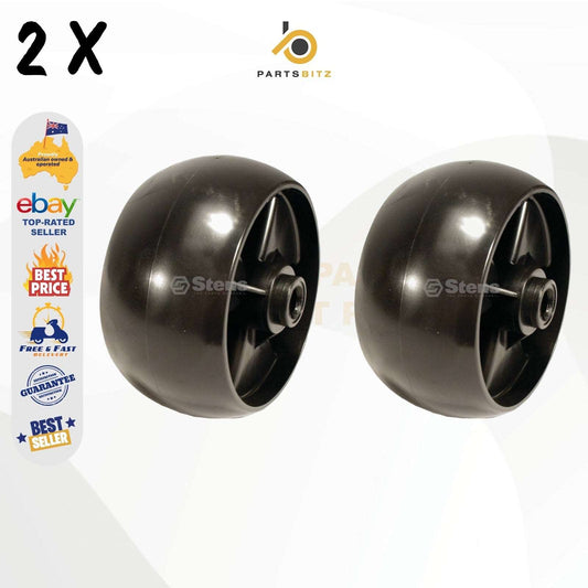 2 X 5" Deck Wheels Fit Selected Cub Cadet , Mtd , Rover , Mowers 734-04155
