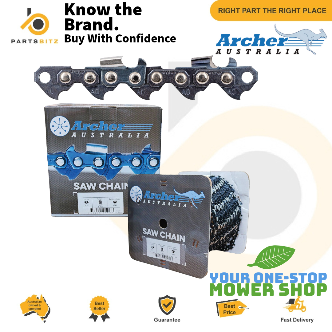 Archer Chainsaw Chain 3/8", .050", 100ft Semi Chisel fits Stihl Husqvarna