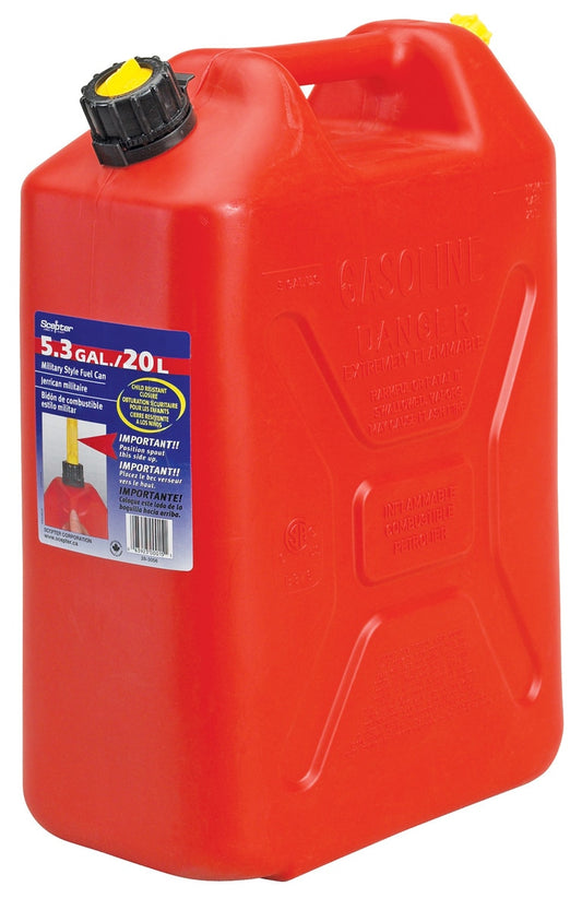 20L Petrol Jerry Can and Pourer