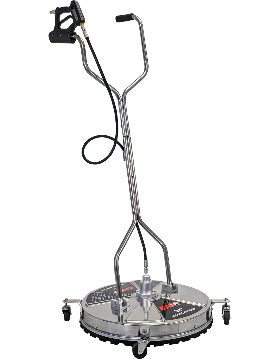 BE Professional Surface Cleaner 24″ 5000PSI Stainless Whirl-A-Way