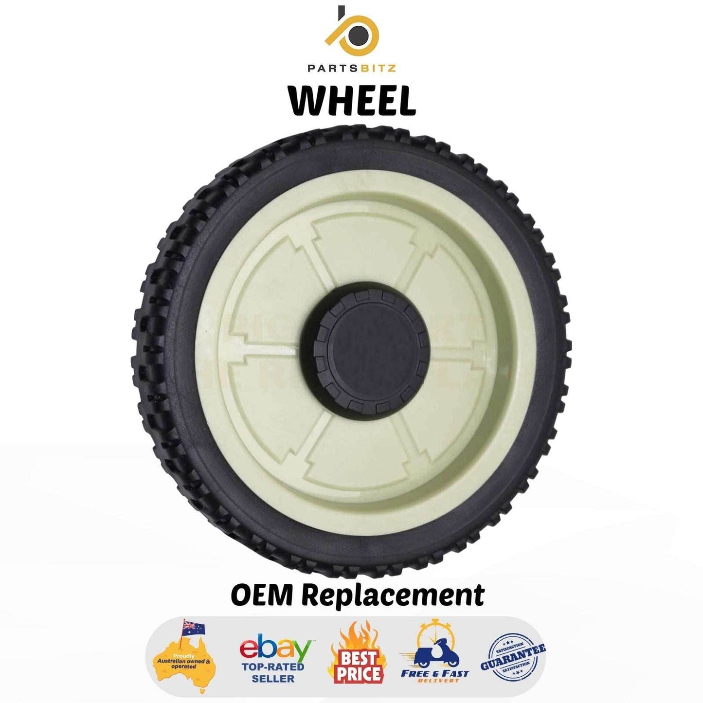 Wheel 200mm Suits Selected Honda Lawn Mowers HRU214 HRU215 HRU216 42710-VJ9-000 - Lawn Mower Wheels - 29.50 - Lawn Mower Wheels