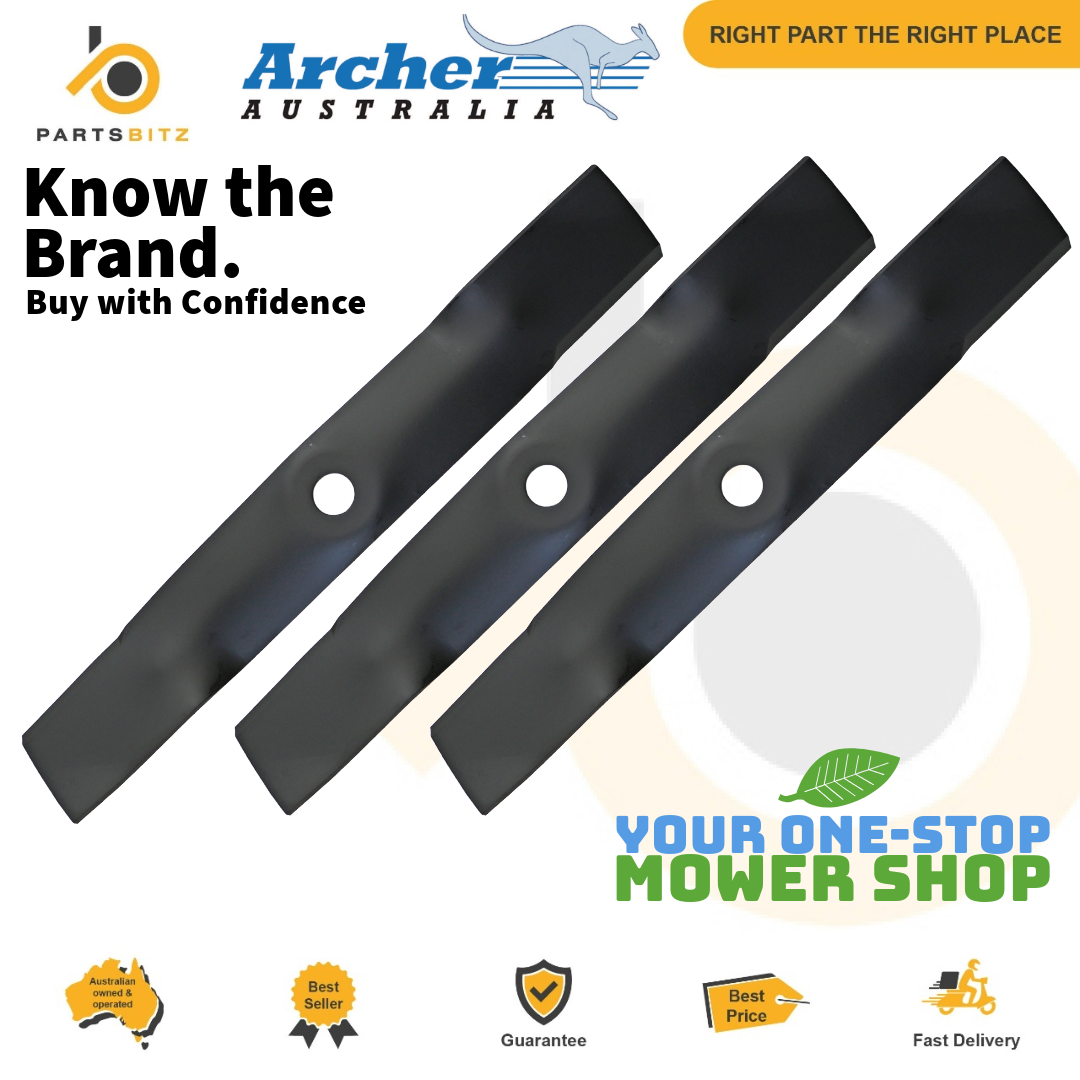 Blade Set Fits 48" John Deere Mower M145476 M127673 LX, GT and GX Series - Parts bitz