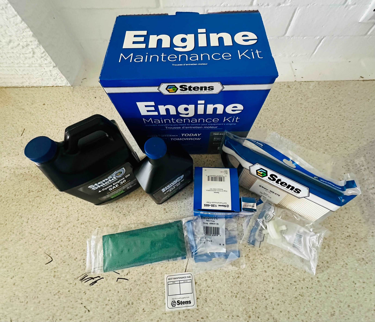 Engine Service Kit for 15.5 17 17.5HP Briggs & Stratton Motors 492932S 698083 - Parts bitz