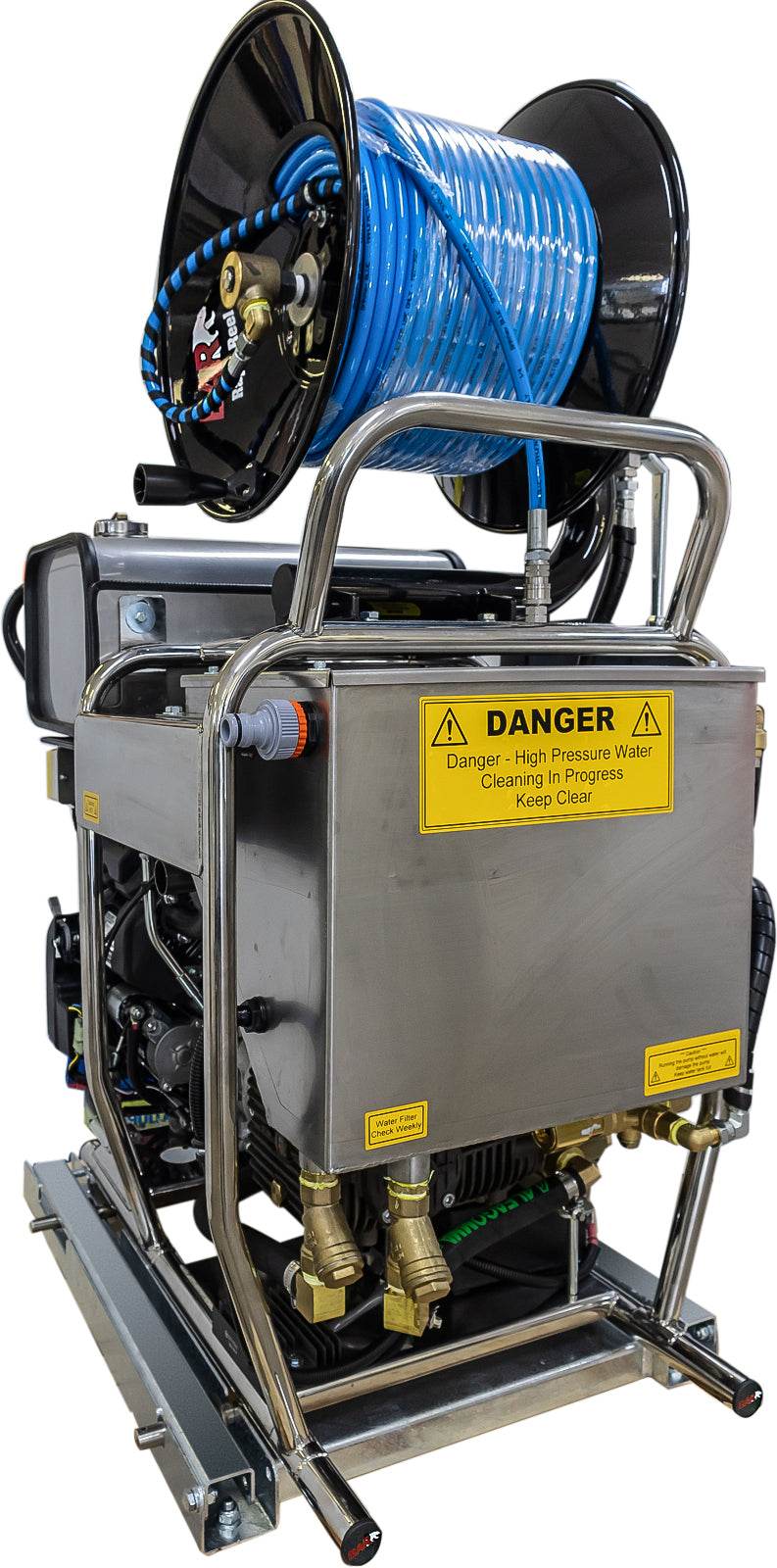 Honda Petrol Jetter Drain Cleaner Comet pump with Gearbox fits in UTE 5000psi 22LPM - Parts bitz