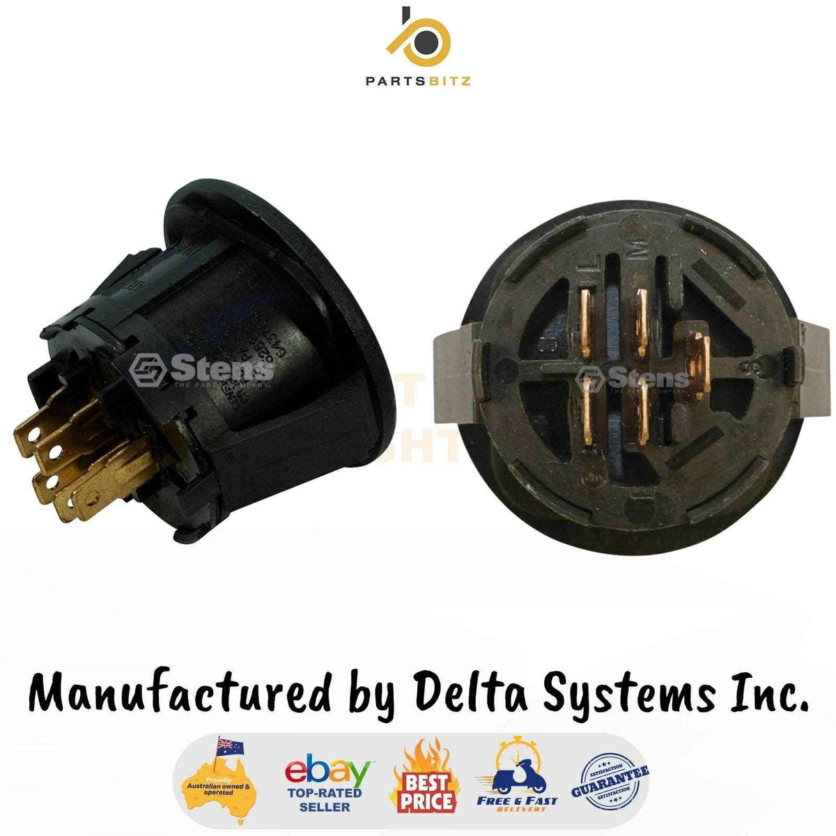 Ignition Switch & Key Suits Cub Cadet Rover MTD Mowers 725-04228 - Parts bitz