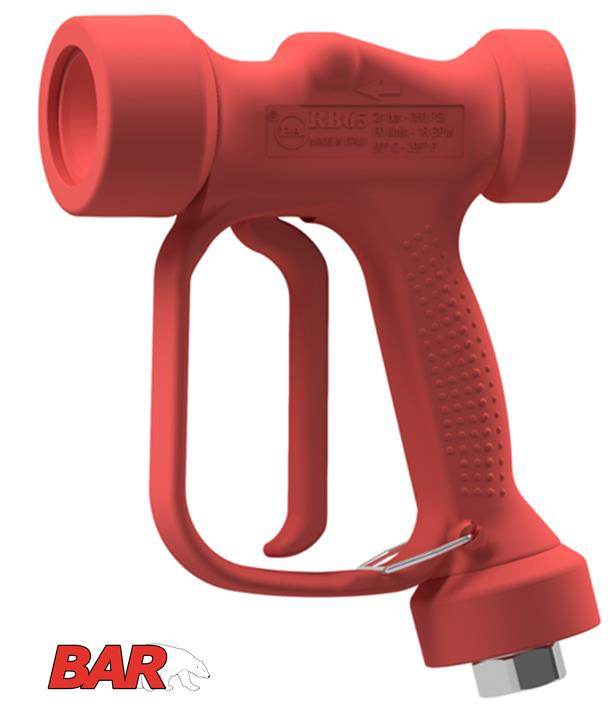 Low Pressure Wash Down Gun – RED High Flow RB65 Premium – Genuine PA Softwash - Parts bitz