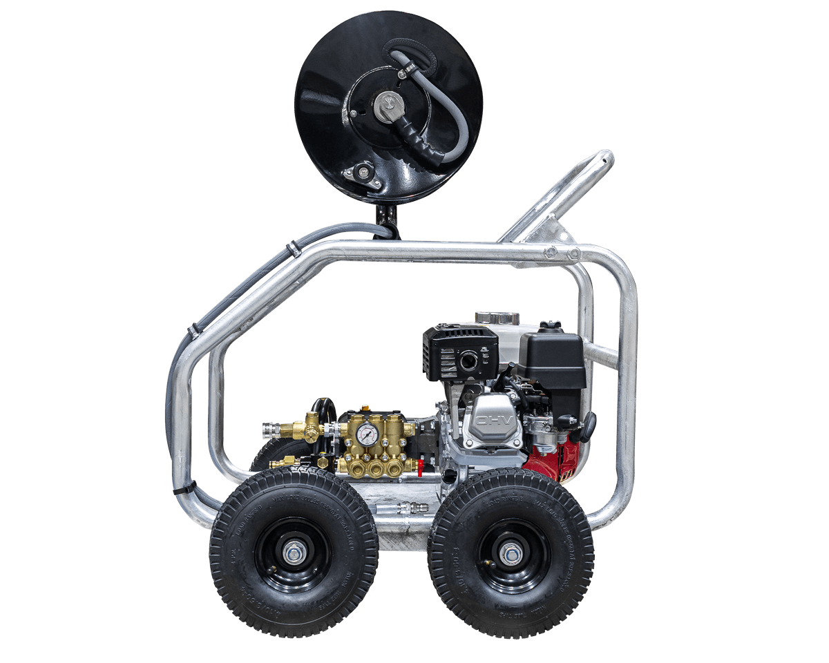Pressure Cleaner Honda , With Comet pump 4000psi 15L/min– with 30m Hose Reel Fitted - Parts bitz