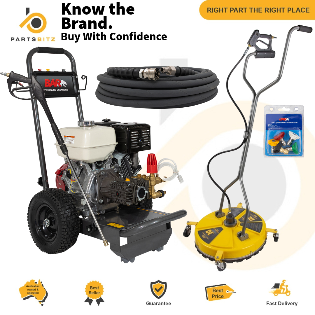 Stater pack Professional Honda Pressure Washer 4000psi 15Lpm Surface Cleaner 20" - Parts bitz