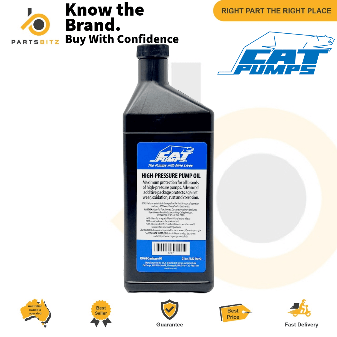 USA Made Genuine Cat pump High Pressure Pump Oil Crankcase Oil ISO 68 - Parts bitz