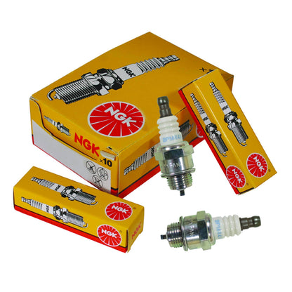 10 X Genuine NGK BPMR4A Spark Plug For Kawasaki , Toro - Parts bitz