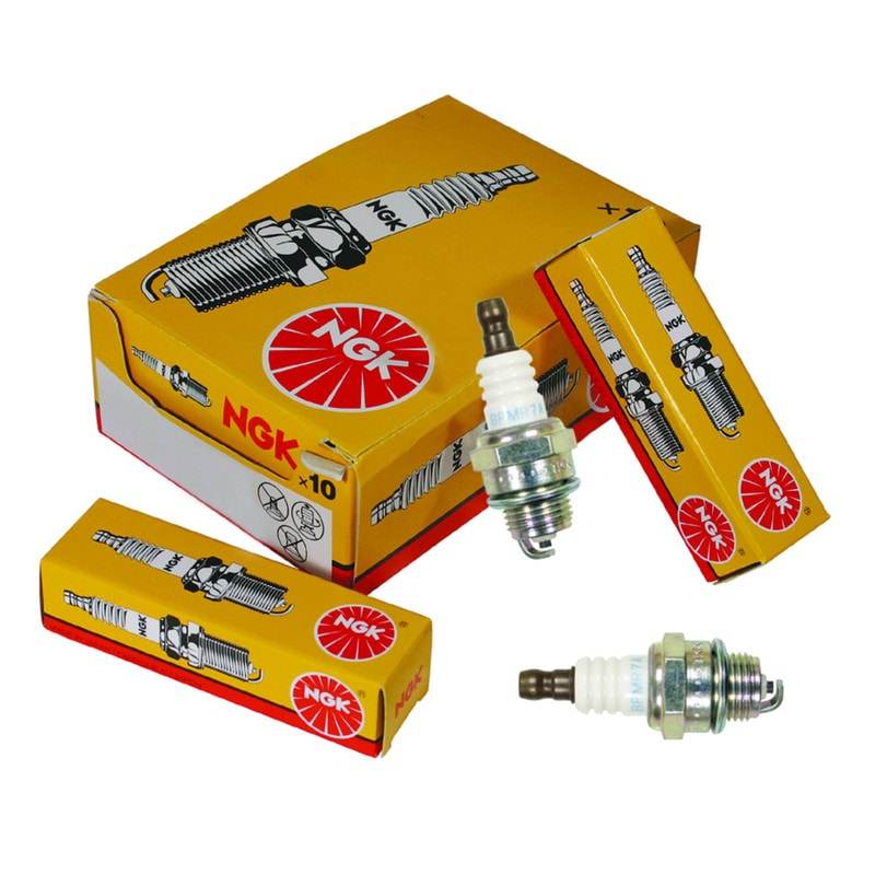 10 X Genuine NGK BPMR7A Spark Plug For Husqvarna ,John Deere,Kawasaki - Parts bitz