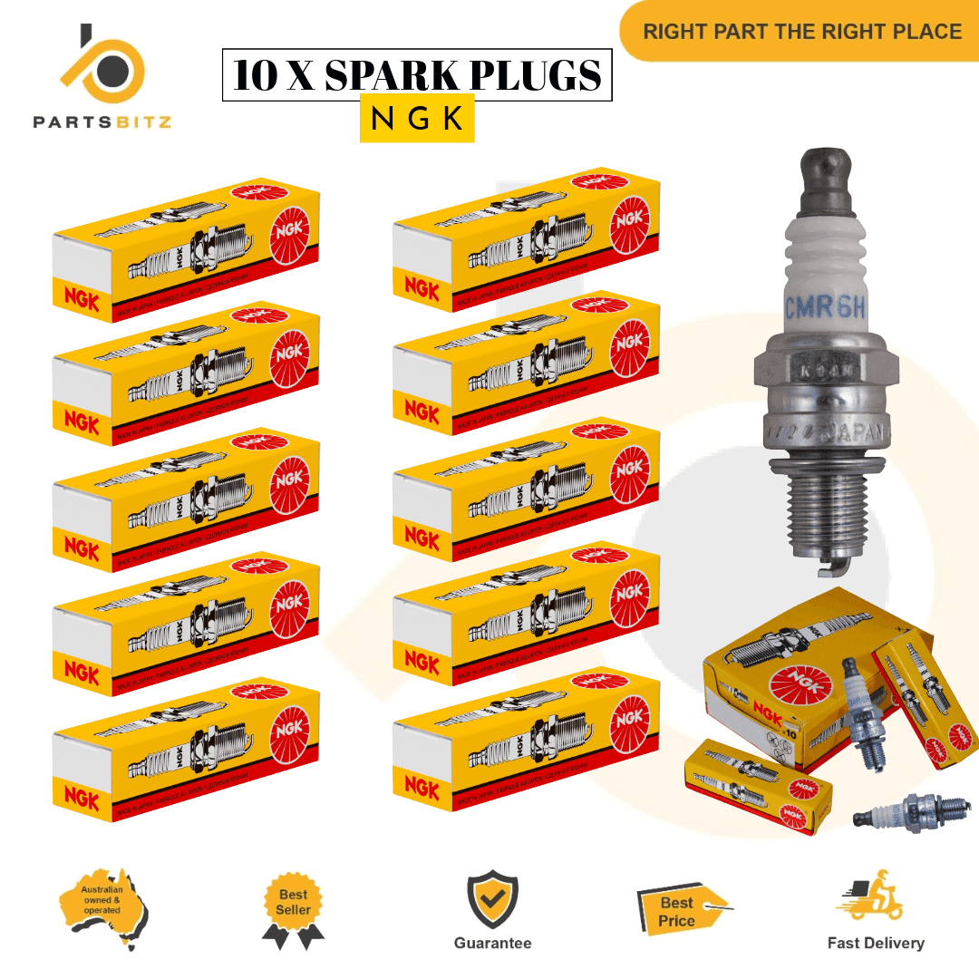 10 X Genuine NGK CMR5H Spark Plug For Stihl , Honda , Shindaiwa - Parts bitz