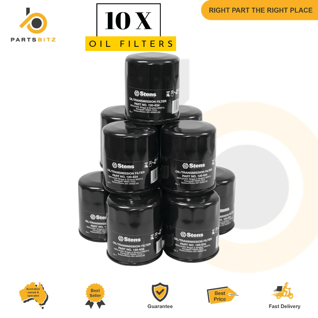 10 X Oil Filter for Kawasaki,Briggs & Stratton 49065-7010 , 499532 , 692513 - Parts bitz