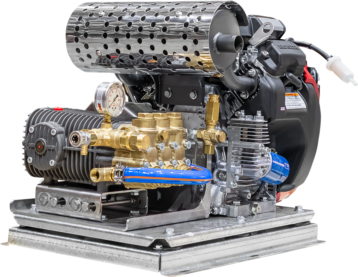 Honda Compact Tooth Belt Drive Petrol Pressure Cleaner with Comet Pump 5,000 PSI @ 21 L/min