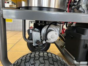 Hot Water Petrol Pressure Cleaner 4,000 psi @ 15 L/min Honda Engine with Comet pump