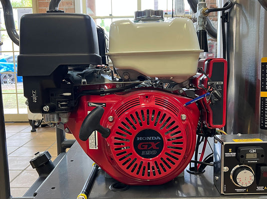 Hot Water Petrol Pressure Cleaner 4,000 psi @ 15 L/min Honda Engine with Comet pump
