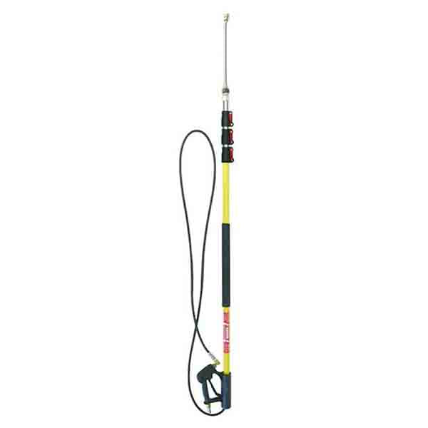 Telescopic Long Wand – Fibreglass – Semi-Professional 3.7 m / 5.5 m / 7.3 m