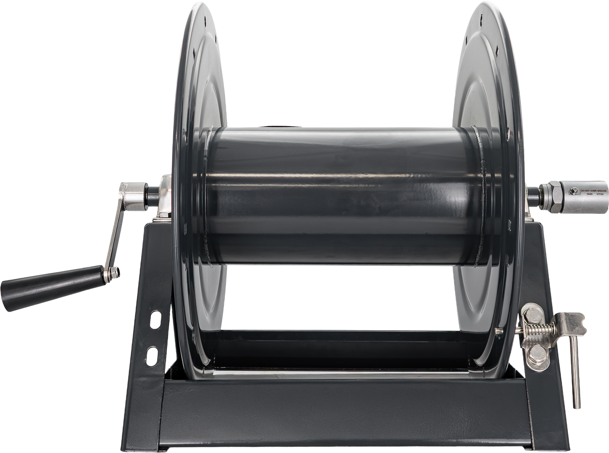 Hose Reel – Crank – A Frame Capacity 45 m of 3/8” Hose 5,000 PSI Max