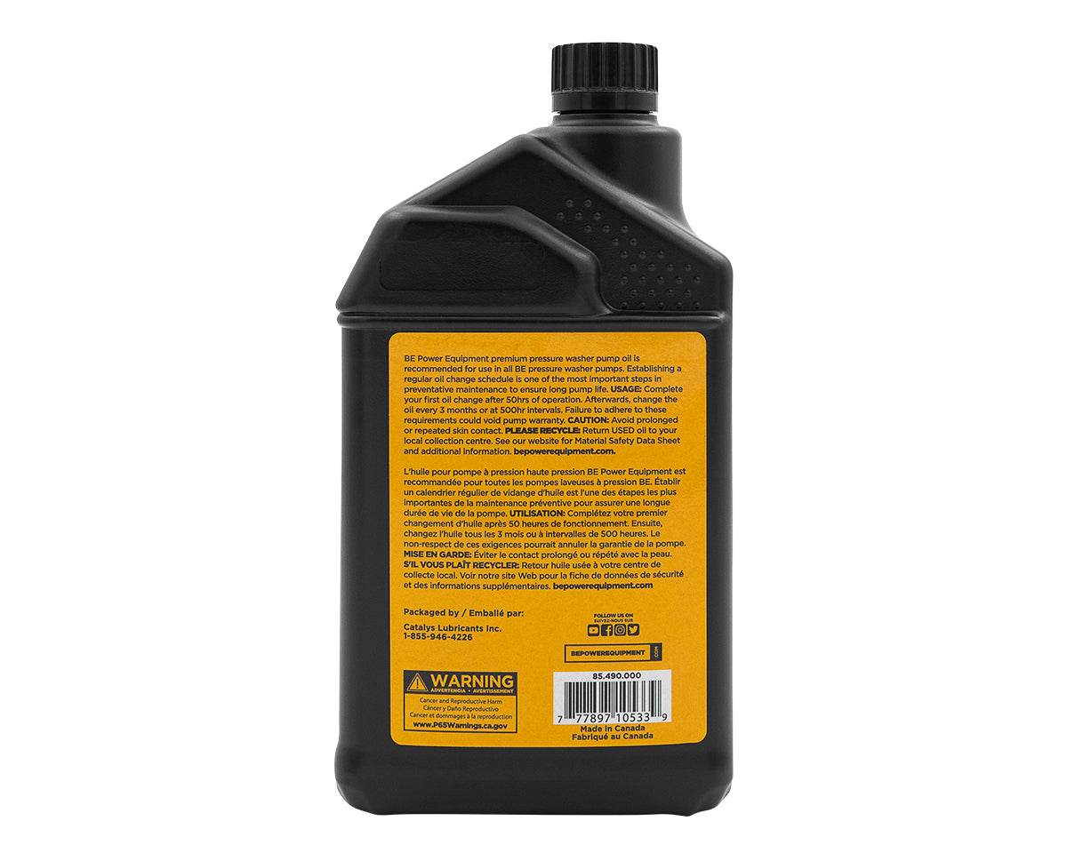 Pump Oil 1L SAE30 Non-Detergent Non-forming oil Made In Canada - Pressure Cleaner Pump - 34.50 - Pressure Cleaner Pump