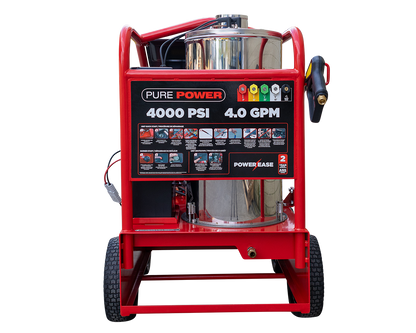 Canada Made Hot Pressure Cleaner 4000PSI Petrol Engine 15HP Electric Start