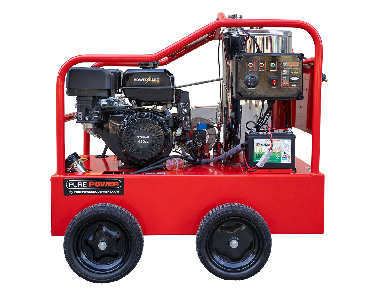 Canada Made Hot Pressure Cleaner 4000PSI Petrol Engine 15HP Electric Start
