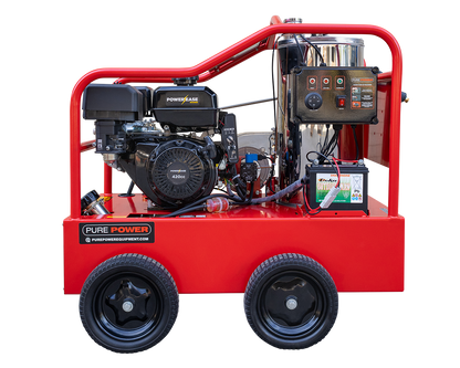 Canada Made Hot Pressure Cleaner 4000PSI Petrol Engine 15HP Electric Start