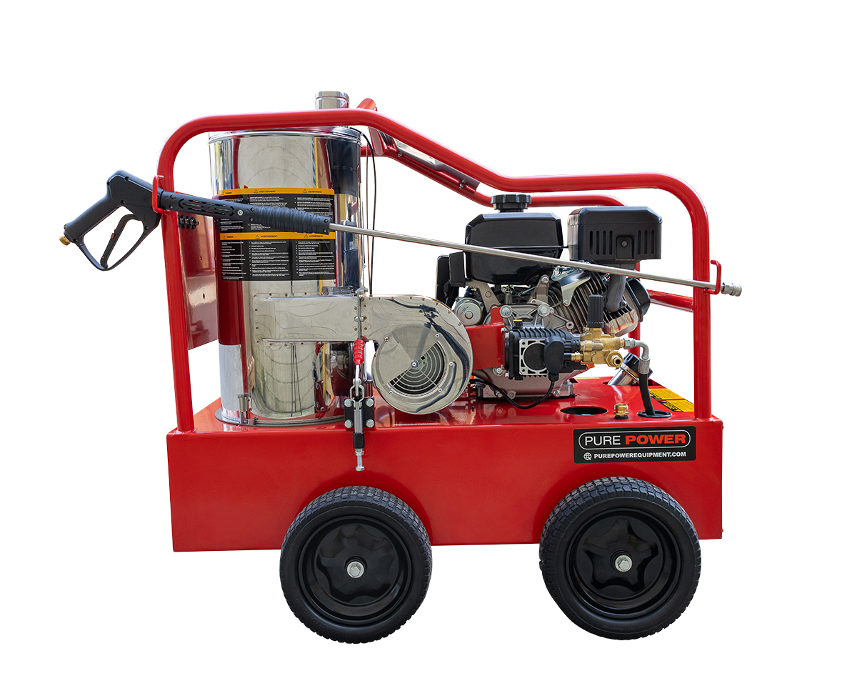 Canada Made Hot Pressure Cleaner 4000PSI Petrol Engine 15HP Electric Start