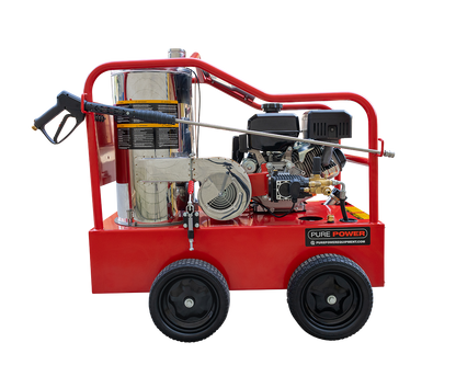 Canada Made Hot Pressure Cleaner 4000PSI Petrol Engine 15HP Electric Start