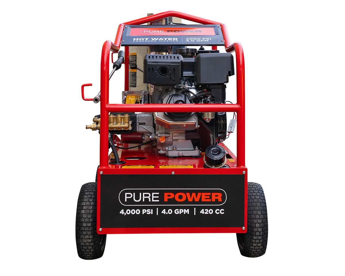 Canada Made Hot Pressure Cleaner 4000PSI Petrol Engine 15HP Electric Start