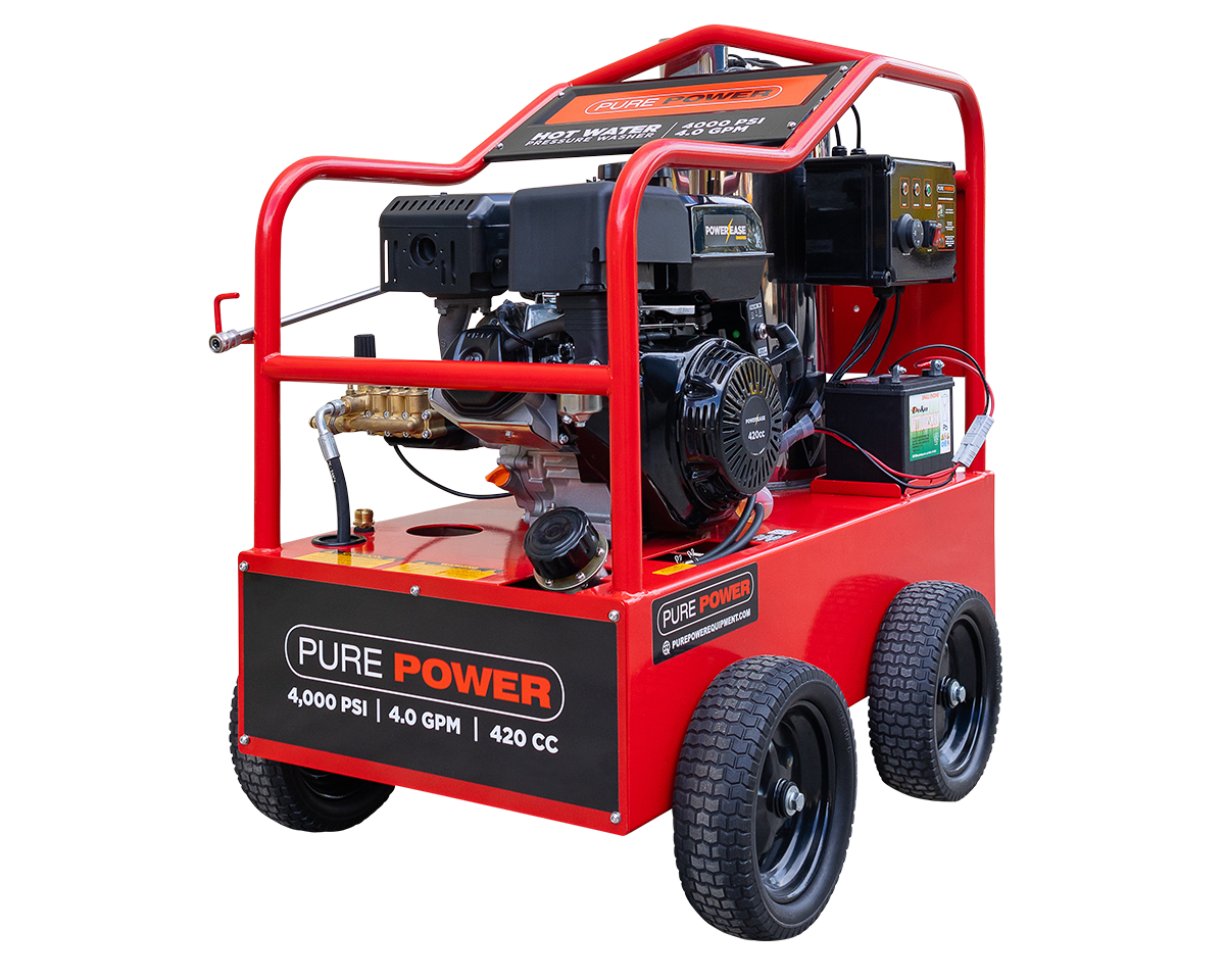 Canada Made Hot Pressure Cleaner 4000PSI Petrol Engine 15HP Electric Start